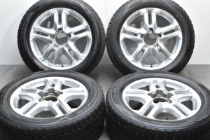 中古 スタッドレス タイヤ ホイール 4本セット 20インチ 8.5J +60 PCD 150285/50R20 112Q トヨタ 純正 ホイール【 ダンロップ 製 スタッ