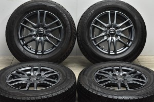 中古 スタッドレス タイヤ ホイール 4本セット 14インチ 5.5J +45 PCD 100185/70R14 88Q ホットスタッフ 製ホイール【 ダンロップ 製 ス