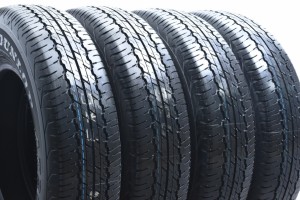 中古タイヤ 4本セット 195/80R15 96S サマータイヤのみ 【 ダンロップ 製 グラントレック AT20】