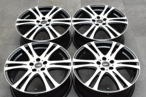 中古ホイール 4本セット 17インチ 7J +50 PCD 114.3 ホットスタッフ 製ホイール