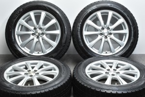 中古 スタッドレス タイヤ ホイール 4本セット 17インチ 7J +50 PCD 100225/60R17 99Q インターミラノ 製ホイール【 グッドイヤー 製 ス