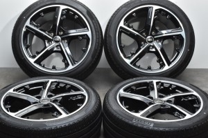 中古タイヤホイール 4本セット 20インチ 9J +54 11J +60 PCD 130 245/45R20 285/40R20 アウディ RS e-tron GT 純正【 ピレリ 製 タイヤ付