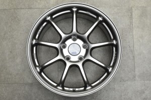 中古ホイール 1本 17インチ 8J +35 PCD 114.3 ENKEI PerformanceLine エンケイ パフォーマンスライン PF09