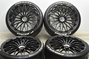 中古タイヤホイール 4本セット 20インチ 9J +32.2 21インチ 13J +66.7 センターロック式255/30R20 355/25R21 ランボルギーニ アヴェンタ