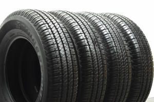 中古タイヤ 4本セット 195/80R15 96S サマータイヤのみ 【 ブリヂストン 製 デューラー H/T 684II】