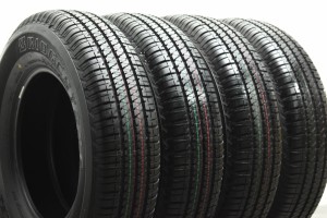 中古タイヤ 4本セット 195/80R15 96S サマータイヤのみ 【 ブリヂストン 製 デューラー H/T 684II】