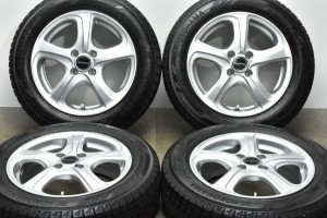 中古 スタッドレス タイヤ ホイール 4本セット 15インチ 5.5J +42 PCD 100175/65R15 84Q ブリヂストン 製ホイール【 ヨコハマ 製 スタッ