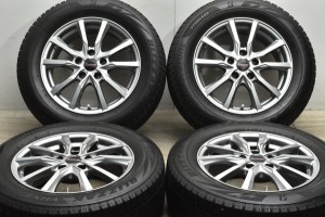 中古 スタッドレス タイヤ ホイール 4本セット 16インチ 6.5J +38 PCD 114.3215/60R16 95Q 社外 製ホイール【 ブリヂストン 製 スタッド