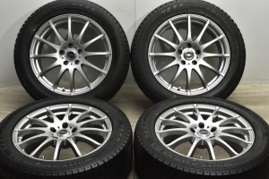 中古 スタッドレス タイヤ ホイール 4本セット 18インチ 7.5J +38 PCD 114.3245/50R18 100Q ホットスタッフ 製ホイール【 ダンロップ 製 