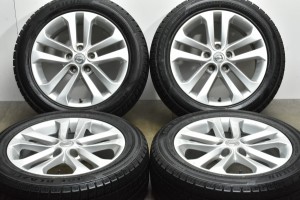 中古 スタッドレス タイヤ ホイール 4本セット 17インチ 7J +47 PCD 114.3215/55R17 98H XL ニッサン 純正 ホイール【 サイルン 製 スタ