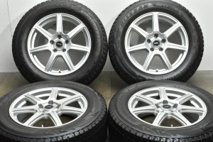 中古 スタッドレス タイヤ ホイール 4本セット 17インチ 7J +38 PCD 114.3225/65R17 102Q ブリヂストン 製ホイール【 ブリヂストン 製 ス