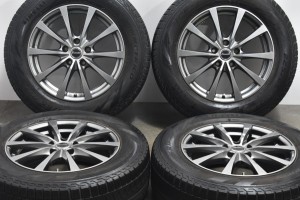 中古 スタッドレス タイヤ ホイール 4本セット 17インチ 7J +48 PCD 114.3225/65R17 102Q ホットスタッフ 製ホイール【 ピレリ 製 スタッ