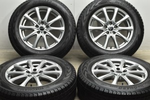 中古 スタッドレス タイヤ ホイール 4本セット 17インチ 7J +38 PCD 114.3225/65R17 102Q ホットスタッフ 製ホイール【 ヨコハマ 製 スタ