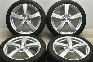 中古タイヤホイール 4本セット 17インチ 7J +38 PCD 114.3 215/45R17 91W ホットスタッフ 製ホイール【 ブリヂストン 製 タイヤ付き】