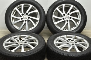 中古 スタッドレス タイヤ ホイール 4本セット 16インチ 6.5J +48 PCD 114.3215/55R16 97R 阿部商会 製ホイール【 ノキアン 製 スタッド