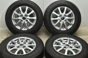 中古 スタッドレス タイヤ ホイール 4本セット 14インチ 5J +42 PCD 114.3 165/80R14 97/95N LT BISON BN-02【 トーヨー 製 スタッドレス