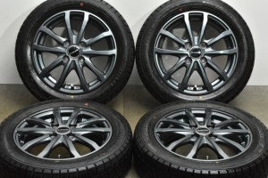 中古 スタッドレス タイヤ ホイール 4本セット 14インチ 4.5J +45 PCD 100155/65R14 75Q オートバックス 製ホイール【 オートバックス 製