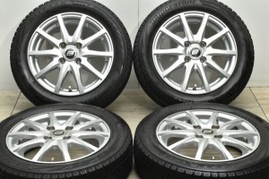 中古 スタッドレス タイヤ ホイール 4本セット 14インチ 4.5J +44 PCD 100155/65R14 75Q S【 ブリヂストン 製 スタッドレスタイヤ付き】 