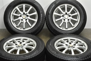 中古 スタッドレス タイヤ ホイール 4本セット 16インチ 6.5J +38 PCD 114.3215/65R16 98Q 5ZIGEN 製ホイール【 ブリヂストン 製 スタッ