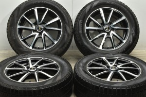 中古 スタッドレス タイヤ ホイール 4本セット 16インチ 6.5J +48 PCD 114.3215/60R16 95Q Septimo 【 ピレリ 製 スタッドレスタイヤ付き