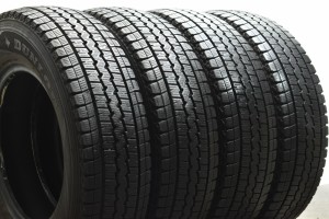 中古 スタッドレス タイヤ 4本セット 195/80R15 107/105L LT スタッドレスタイヤのみ 【 ダンロップ 製 ウィンターマックス SV01】