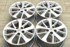 中古ホイール 4本セット 16インチ 6J +45 PCD 114.3 トヨタ 純正 ホイール