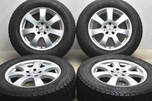 中古 スタッドレス タイヤ ホイール 4本セット 17インチ 7.5J +56 PCD 112235/65R17 108Q メルセデスベンツ 純正 ホイール【 ヨコハマ 製