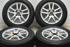 中古 スタッドレス タイヤ ホイール 4本セット 14インチ 5.5JJ +38 PCD 100175/65R14 82Q ブレスト 製ホイール【 ヨコハマ 製 スタッドレ