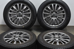 中古 スタッドレス タイヤ ホイール 4本セット 14インチ 5J +39 PCD 100165/65R14 79Q トピー 製ホイール【 ブリヂストン 製 スタッドレ