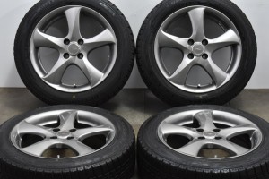 中古 スタッドレス タイヤ ホイール 4本セット 16インチ 6J +45 PCD 100175/60R16 82Q ブリヂストン 製ホイール【 グッドイヤー/ダンロッ