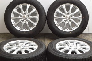 中古 スタッドレス タイヤ ホイール 4本セット 15インチ 6J +53 PCD 114.3195/65R15 91Q Weds 製ホイール【 オートバックス 製 スタッド