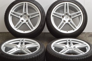 中古タイヤホイール 4本セット 19インチ 8.5J +50 11J +56 PCD 130 235/40R19 92V 295/35R19 100V ポルシェ 純正 ホイール【 コンチネン