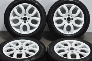 中古 スタッドレス タイヤ ホイール 4本セット 16インチ 6.5J +48 PCD 100195/55R16 87Q WSP Italy 製ホイール【 ピレリ 製 スタッドレス