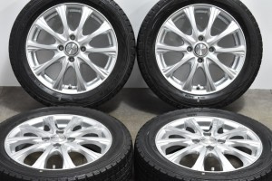 中古 スタッドレス タイヤ ホイール 4本セット 15インチ 4.5J +45 PCD 100165/60R15 77Q Weds 製ホイール【 ダンロップ 製 スタッドレス