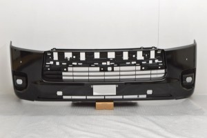 中古 トヨタ 200系 ハイエース 7型 スーパーGL ナロー 標準 純正 フロントバンパー ブラック 1点 52119-26650