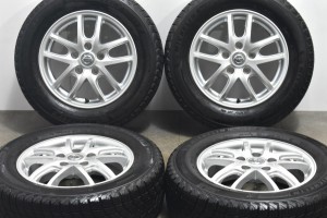 中古 スタッドレス タイヤ ホイール 4本セット 15インチ 5.5J +45 PCD 114.3195/65R15 95T ニッサン 純正 ホイール【 ミシュラン 製 スタ