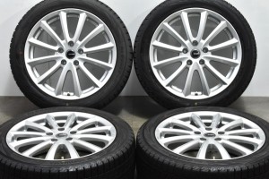 中古 スタッドレス タイヤ ホイール 4本セット 18インチ 7J +48 PCD 114.3215/50R18 92Q KOSEI 製ホイール【 ヨコハマ 製 スタッドレスタ