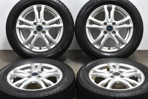 中古 スタッドレス タイヤ ホイール 4本セット 14インチ 4.5J +46 PCD 100165/65R14 79Q ブリヂストン 製ホイール【 ブリヂストン 製 ス