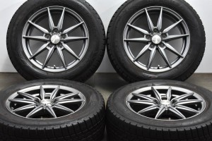 中古 スタッドレス タイヤ ホイール 4本セット 16インチ 6.5J +53 PCD 114.3215/60R16 95Q トレジャーワンカンパニー 製ホイール【 グッ