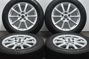 中古 スタッドレス タイヤ ホイール 4本セット 17インチ 7J +45 PCD 114.3215/60R17 96Q ブリヂストン 製ホイール【 ブリヂストン 製 ス