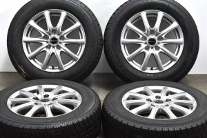 中古 スタッドレス タイヤ ホイール 4本セット 15インチ 6J +53 PCD 114.3195/65R15 91Q ホットスタッフ 製ホイール【 トーヨー 製 スタ