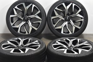 中古タイヤホイール 4本セット 21インチ 7.5J +35 PCD 114.3 225/45R21 95W トヨタ 純正 ホイール【 ミシュラン 製 タイヤ付き】