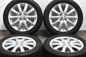 中古 スタッドレス タイヤ ホイール 4本セット 15インチ 4.5J +45 PCD 100165/60R15 77Q Weds 製ホイール【 ヨコハマ 製 スタッドレスタ