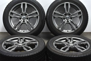 中古 スタッドレス タイヤ ホイール 4本セット 17インチ 7J +50 PCD 112215/55R17 94Q レアマイスター 製ホイール【 ヨコハマ 製 スタッ