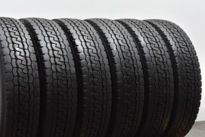 中古タイヤ 6本セット 205/80R17.5 120/118L LT サマータイヤのみ 【 ブリヂストン 製 デュラビス M804】