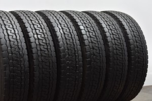 中古タイヤ 6本セット 205/80R17.5 120/118L LT サマータイヤのみ 【 ブリヂストン 製 デュラビス M804】