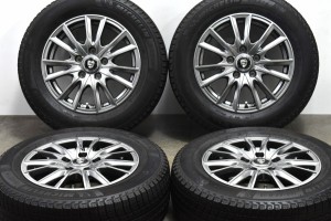 中古 スタッドレス タイヤ ホイール 4本セット 15インチ 6J +50 PCD 114.3195/65R15 95T レアマイスター 製ホイール【 ミシュラン 製 ス