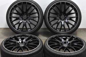 中古タイヤホイール 4本セット 20インチ 8.5J +38 9.5J +45 PCD 114.3 235/30ZR20 88W 245/30ZR20 95W レイズ 製ホイール【 マックストレ