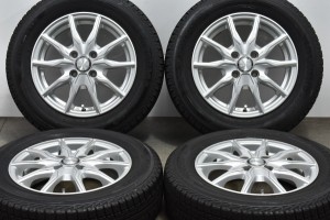 中古 スタッドレス タイヤ ホイール 4本セット 14インチ 4.5J +45 PCD 100165/70R14 81Q BIGWAY 製ホイール【 ヨコハマ 製 スタッドレス