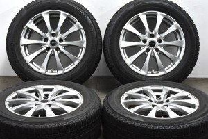 中古 スタッドレス タイヤ ホイール 4本セット 17インチ 7J +38 PCD 114.3225/60R17 99Q ホットスタッフ 製ホイール【 ヨコハマ 製 スタ